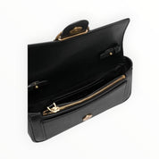 BORSA DONNA “PINKO ” LOVE ONE POCKET C A0F1 Z99Q PELLE NERO