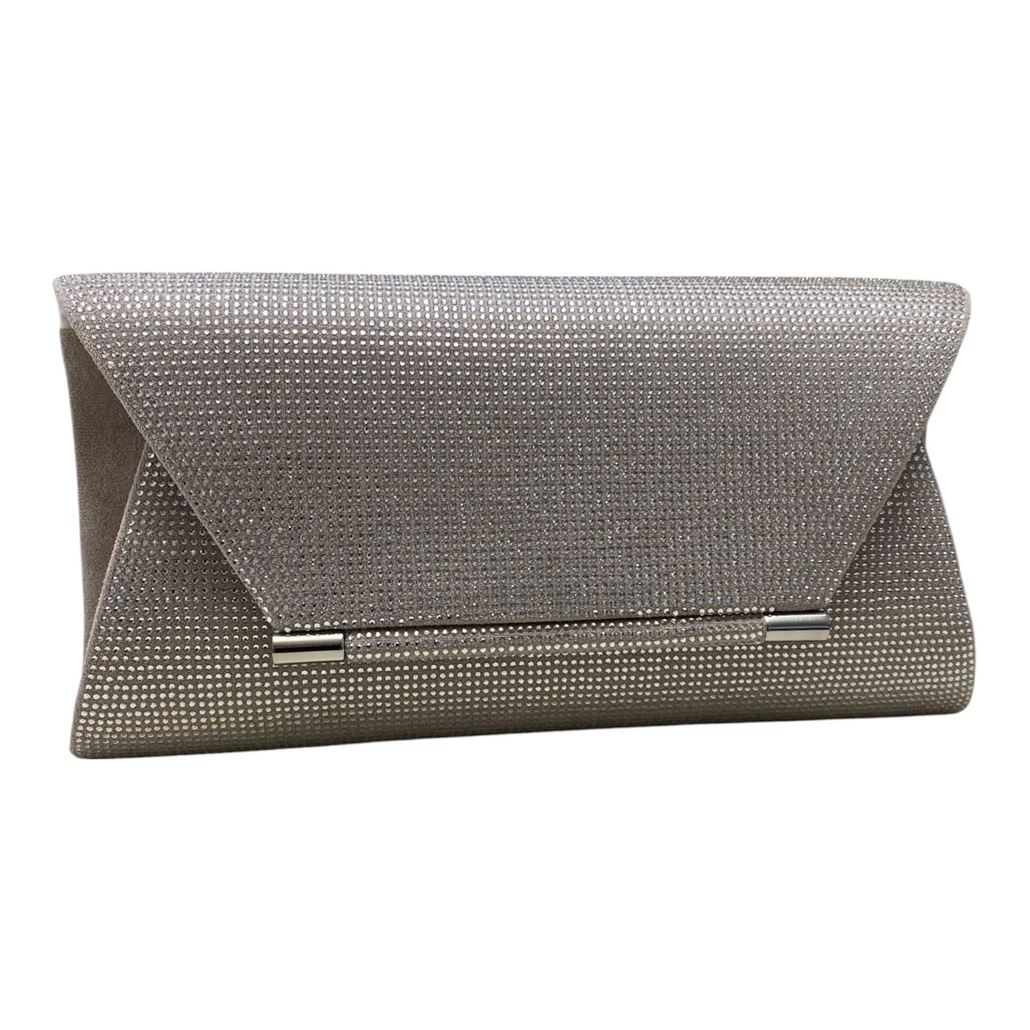 BORSA DONNA “MENBUR” Clutch 85883 0087 STRASS  CHAMPAGNE