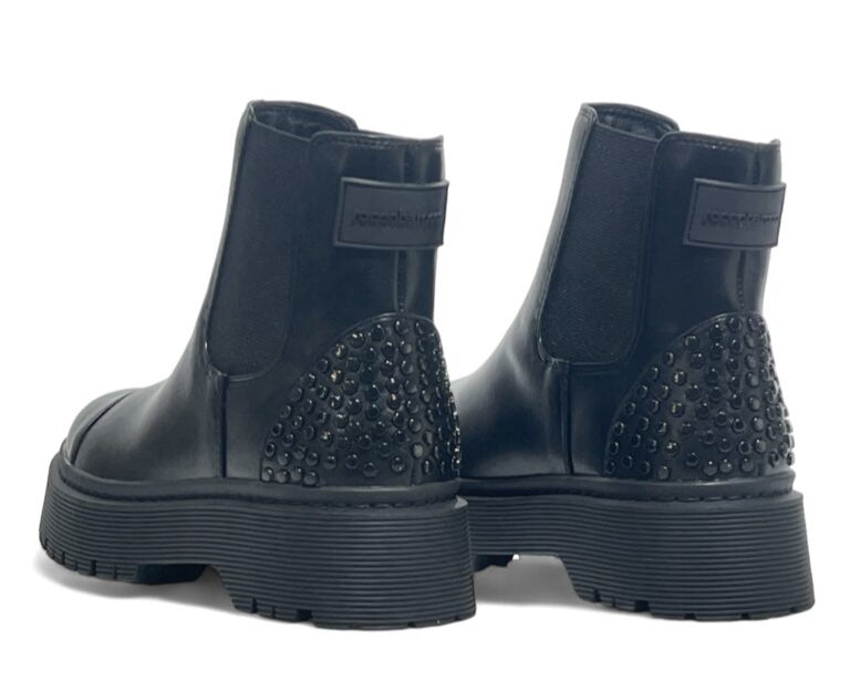 Tronchetto Beatles Donna “RoccoBarocco” RBRSD010901 Collezione Autunno/Inverno 24/2025 – Nero