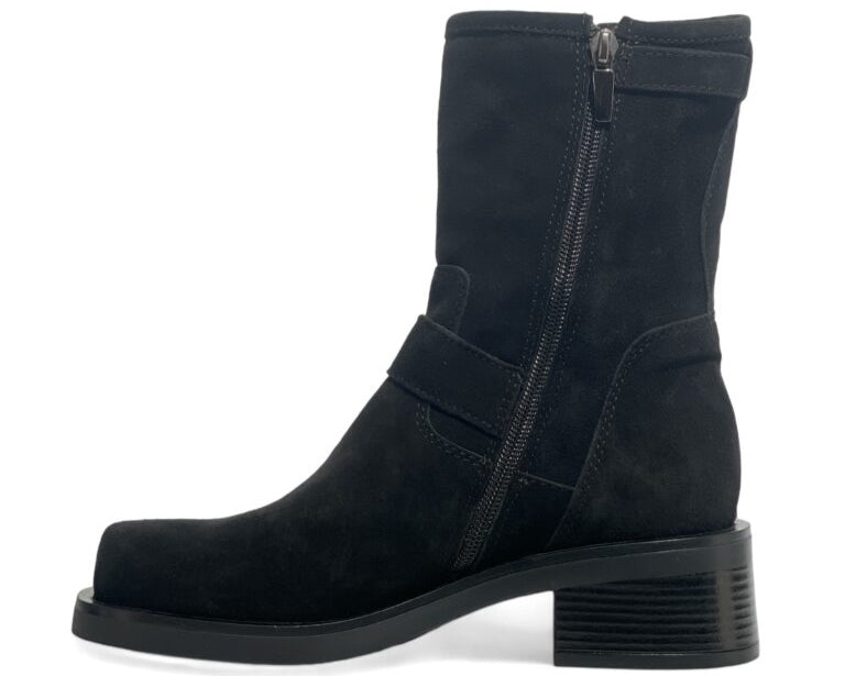 Tronchetti Vaquero Donna “GR8” Naomi 1 Collezione Autunno/Inverno 2024/2025 Camoscio Velour  – Nero