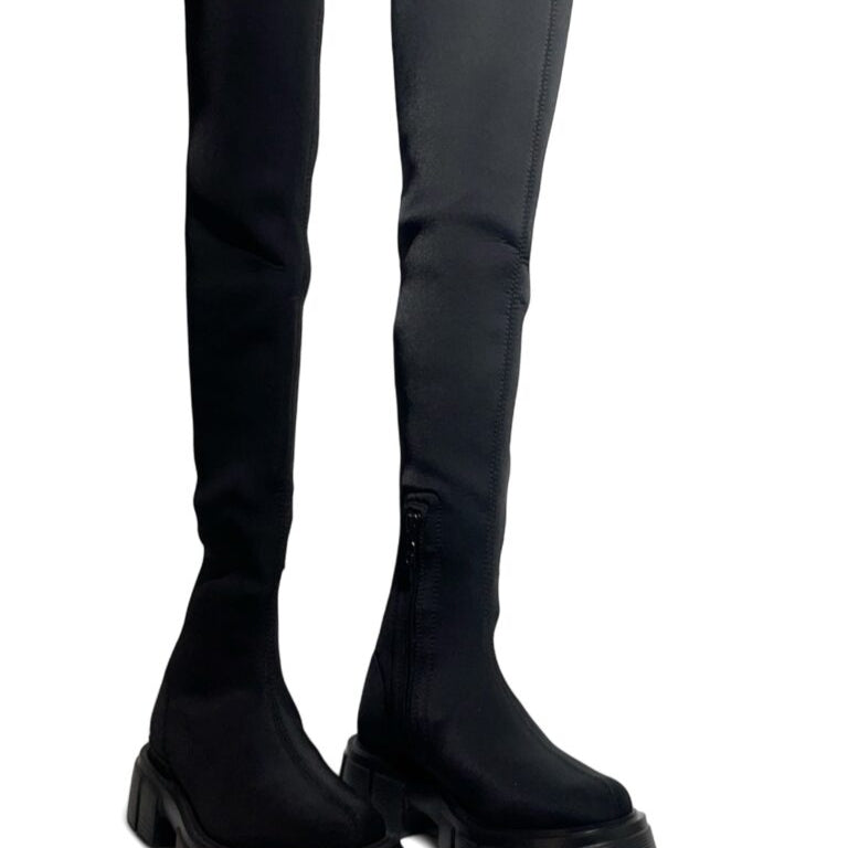 Stivali donna “Love Moschino” JA26025G0HIM0000 Collezione Autunno/Inverno 24/2025 – Nero