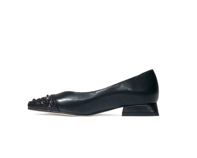 Ballerina Borchie Donna “Braccialini” N21A   Nero