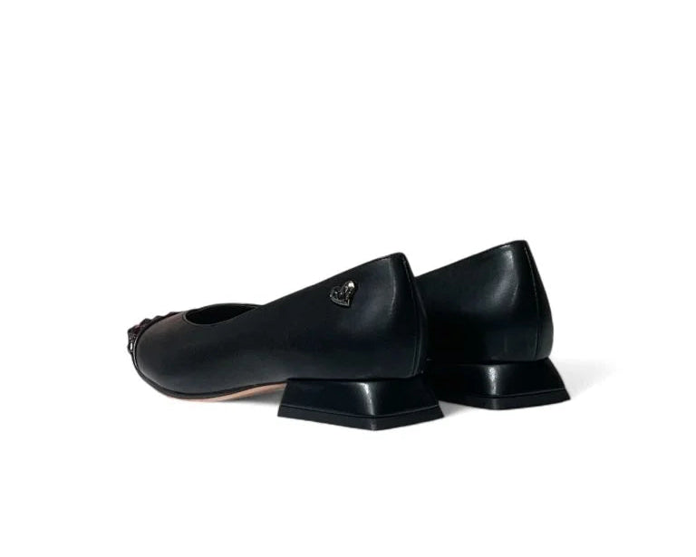 Ballerina Borchie Donna “Braccialini” N21A  Autunno/Inverno 2024/25  – Nero