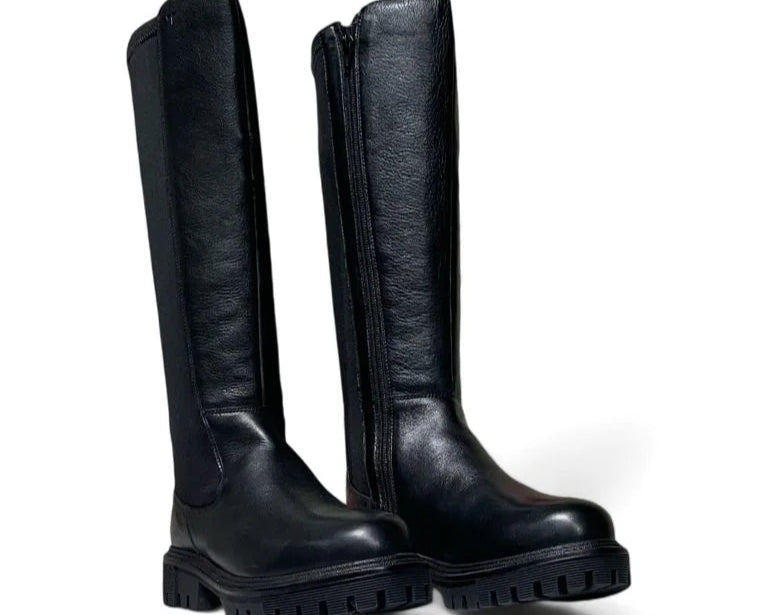 Stivali Donna “Pregunta” 2324009 001 Collezione Autunno/Inverno 2024/25 – Vera pelleNero