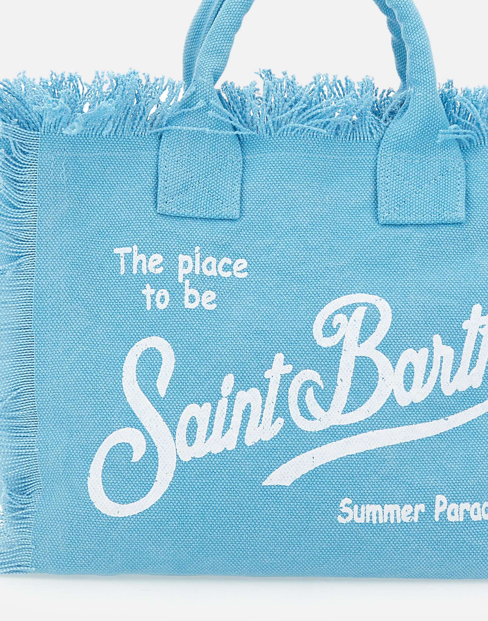 BORSA DONNA “MC2 SAINT BARTH ” COLETTE 31  PRIMAVERA ESTATE 2025 LIGHT BLUE
