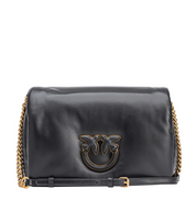 BORSA DONNA “PINKO ” LOVE CLICK PUFF CLASSIC SHEEP  NAPPA TRAPUNTATA NERO