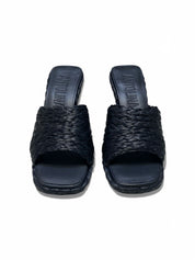 Sandali Donna “ANTOLINA” AN13022.001 Rafia Nero