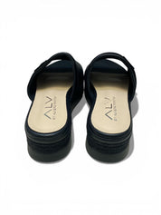 Sandali Zeppa Donna“ALV BY ALVIERO MARTINI” ALVSDO068-639 Nero