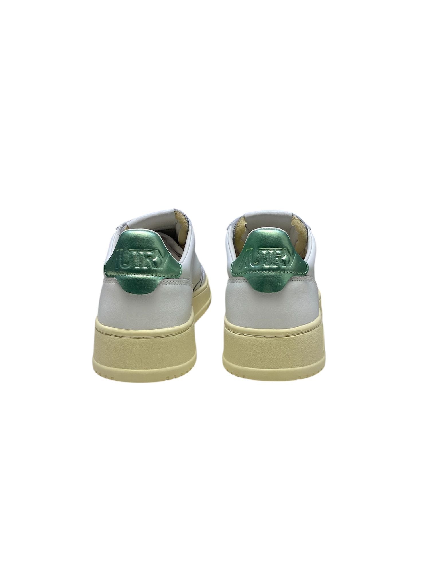 SNEAKERS DONNA “AUTRY” MEDALIST AULW LL62 PELLE BIANCO/VERDE