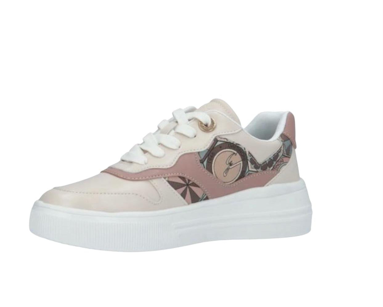 SNEAKERS DONNA “GATTINONI ROMA ” BROOME19 BEIGE/CIPRIA