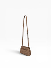 BORSA Donna “GUESS" SG965212 Katia Logo Marrone