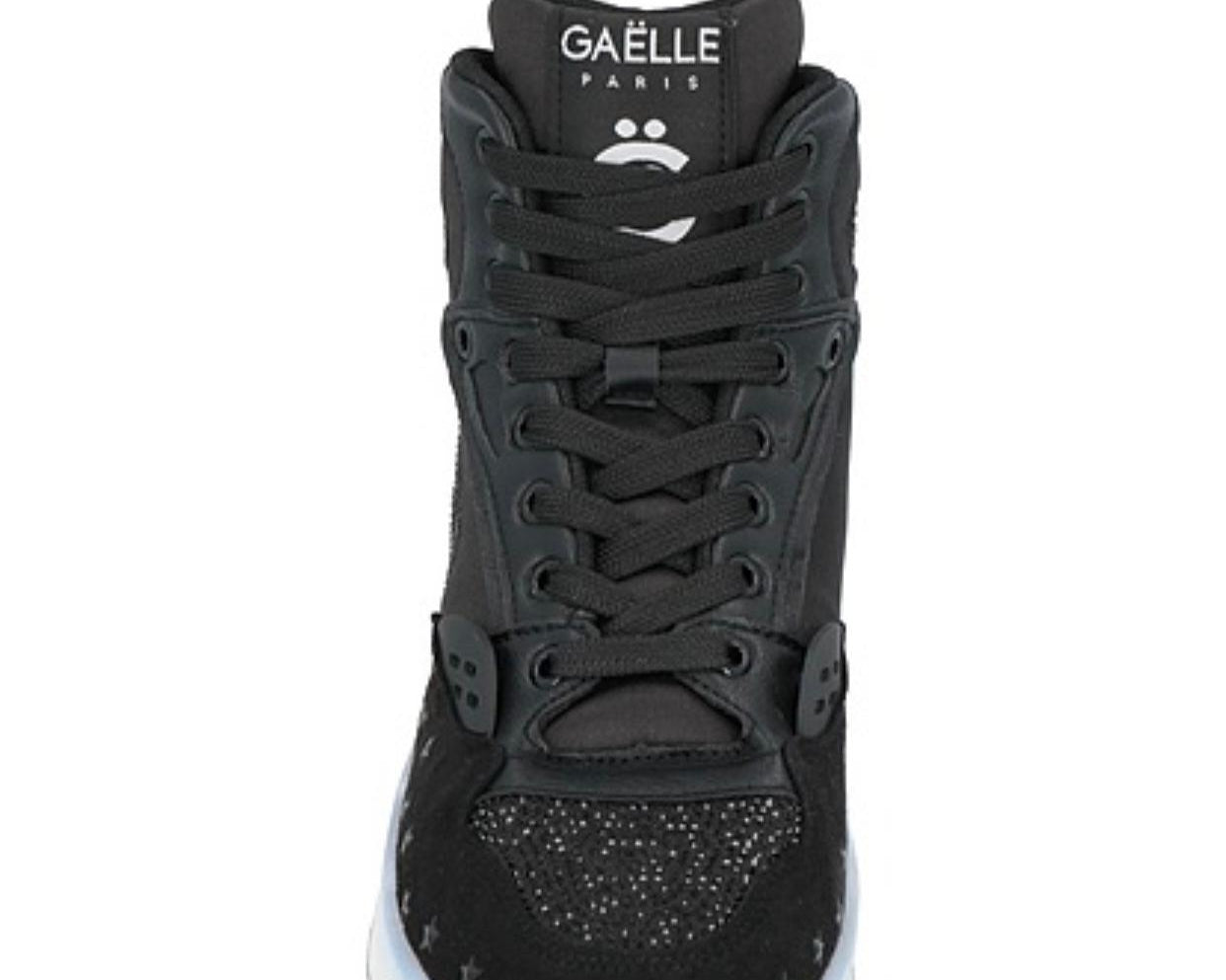 Sneakers Alta Basket Donna “Gaelle Paris” GBDC2381 Nero