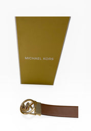 Cintura Donna In Box Regalo “MICHAEL KORS” Belt Box 558732 Vanilla  Luggage