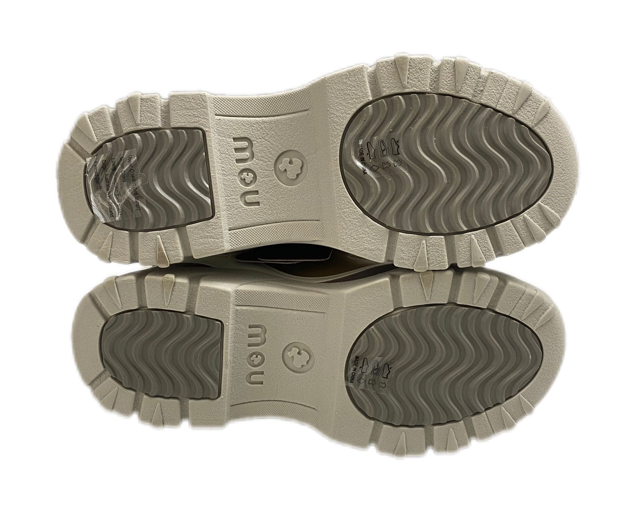 Stivaletti Donna “MOU” Do Chunky Sneakers Beige/STME