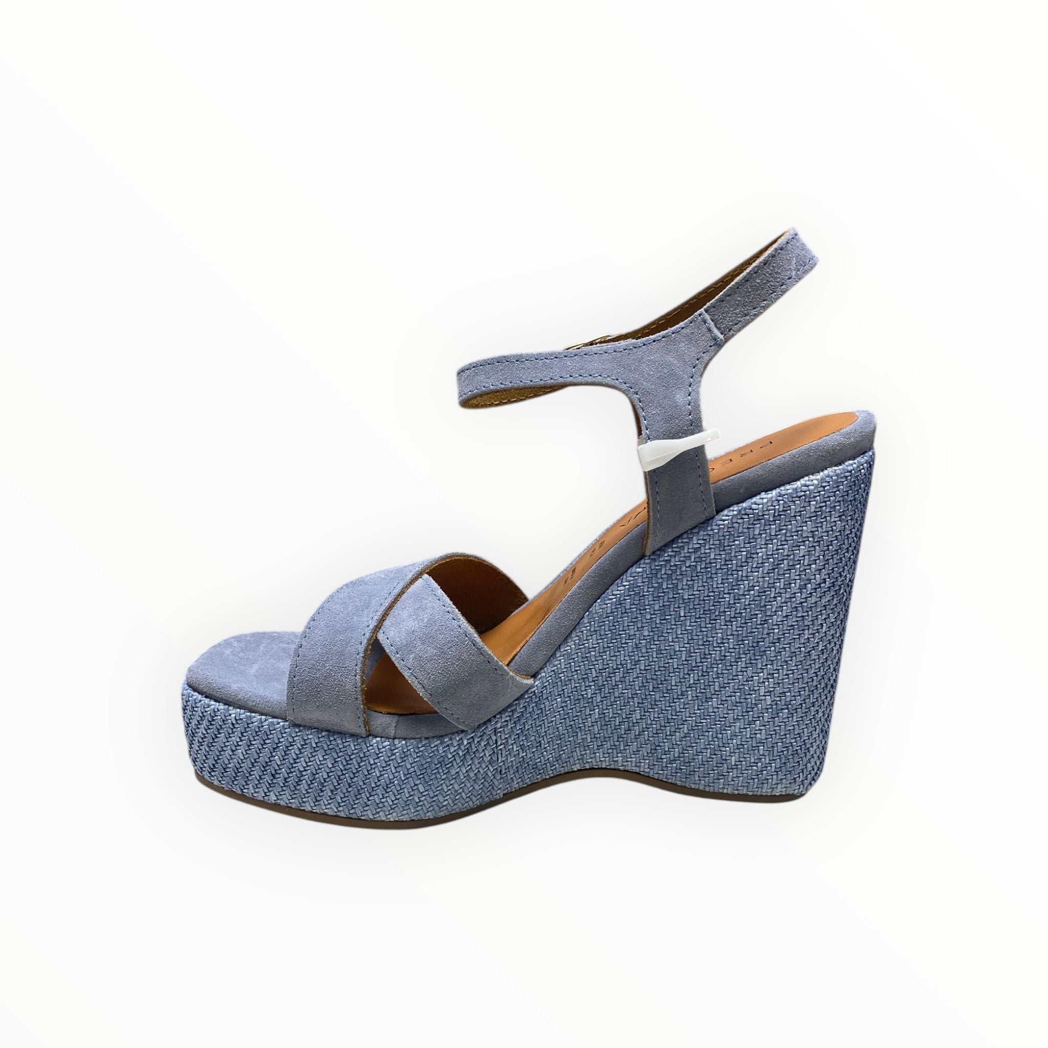 Sandali Zeppa Donna “PREGUNTA”2419501 002 Denim Blu
