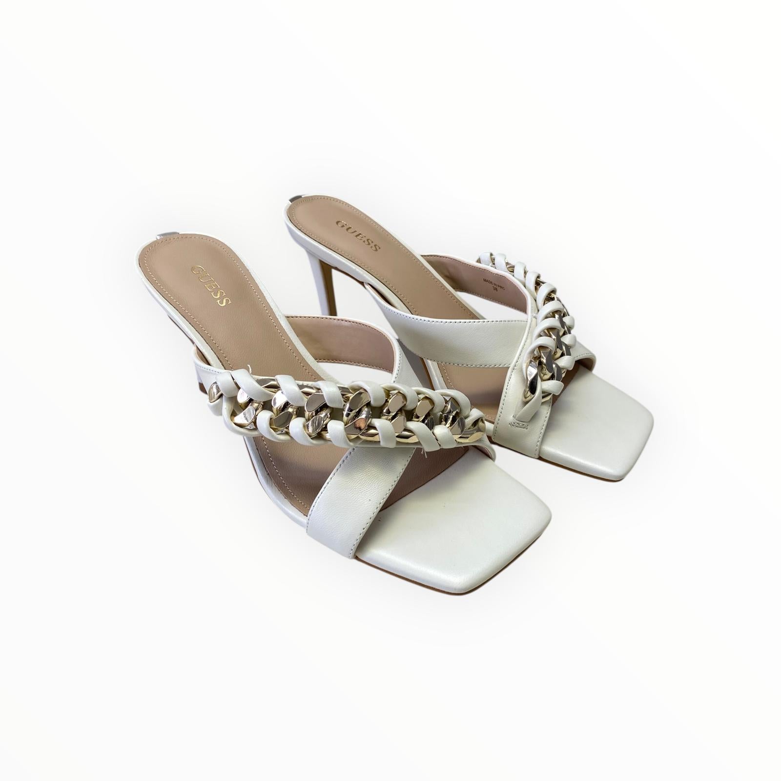Sandali  Donna “GUESS” FL6VLYLEA03 Bianco