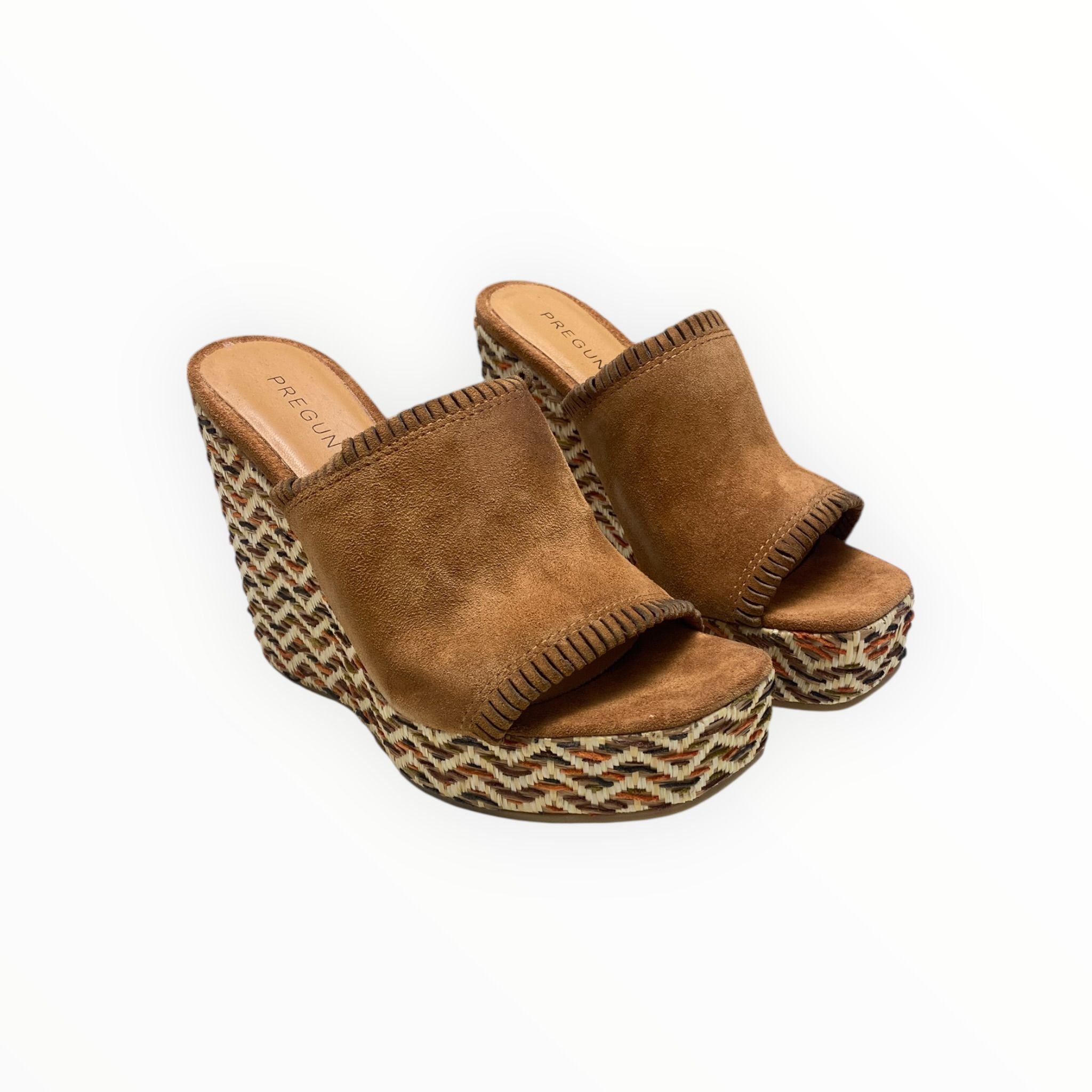 Sandali Zeppa Donna “PREGUNTA”2319508 001 Brasile/Cuoio