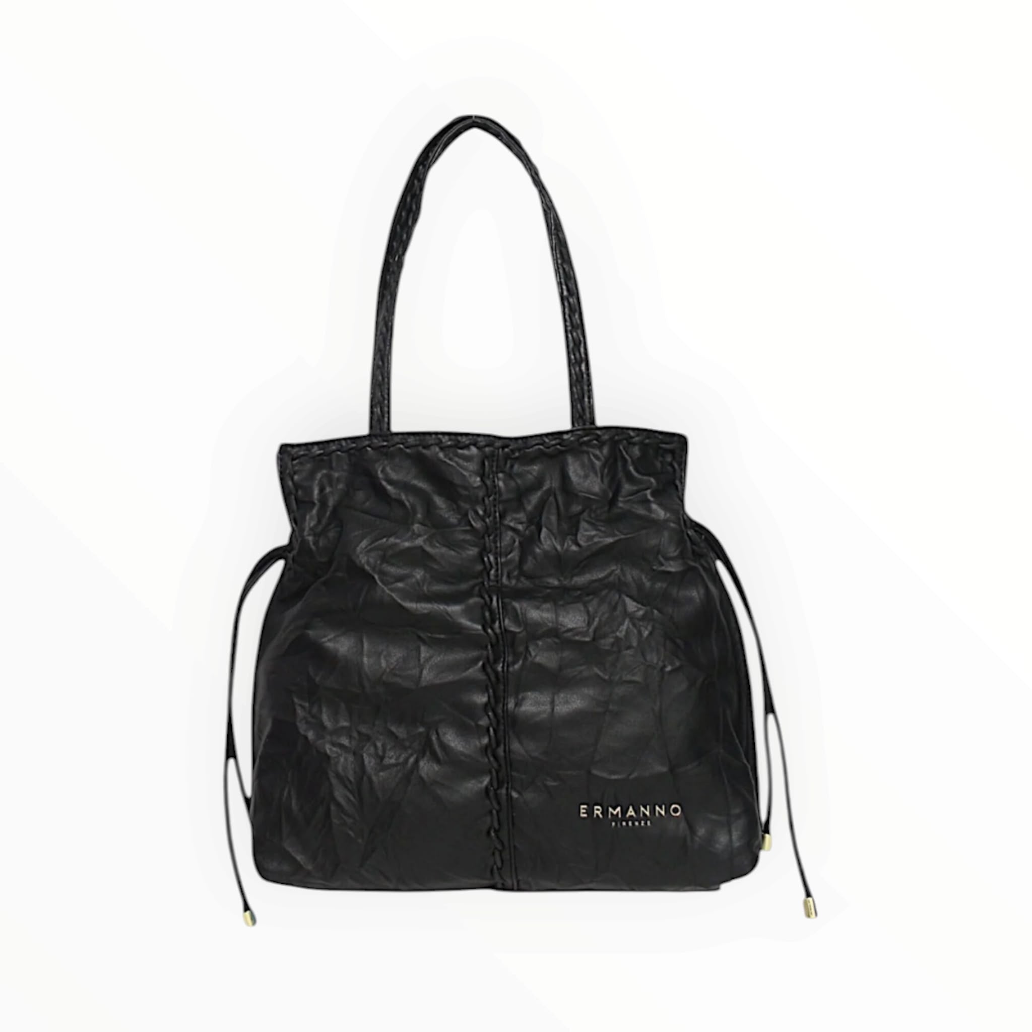 BORSA DONNA “ERMANNO SCERVINO FIRENZE” TOTE BAG LARGE TANISHA NERO