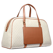 Borsa "MICHAEL KORS"  Weekend XL Jet Set Travel Logo 354GTFU4B Vanilla