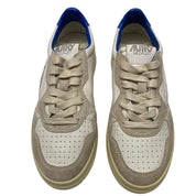 SNEAKERS DONNA “AUTRY” MEDALIST  AULW LD03 LETTERING  PELLE BIANCO/BLU