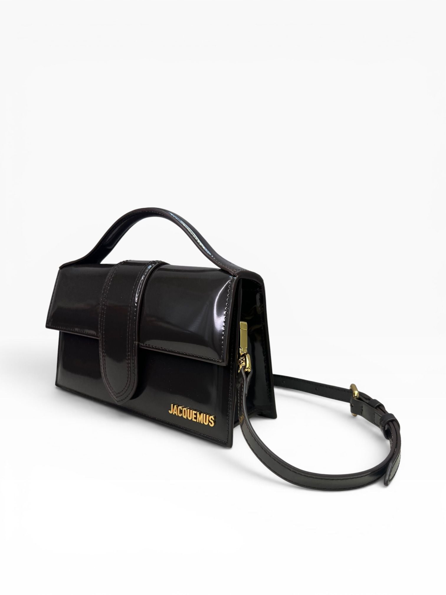 BORSA Donna “JACQUEMUS” Le Grand Bambino  Dark Brown