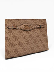 BORSA Donna “GUESS" SG965212 Katia Logo Marrone