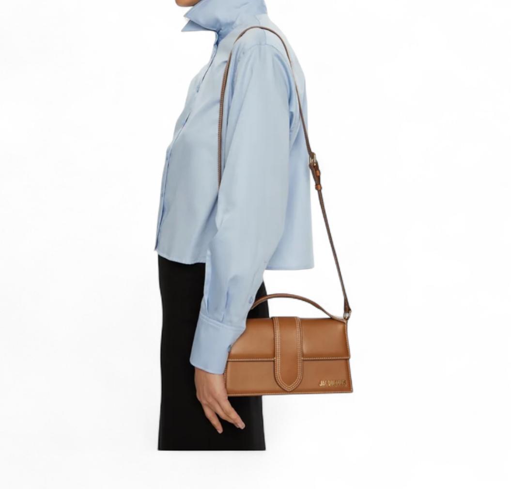 BORSA DONNA “JACQUEMUS” Le Grand Bambino Cuoio