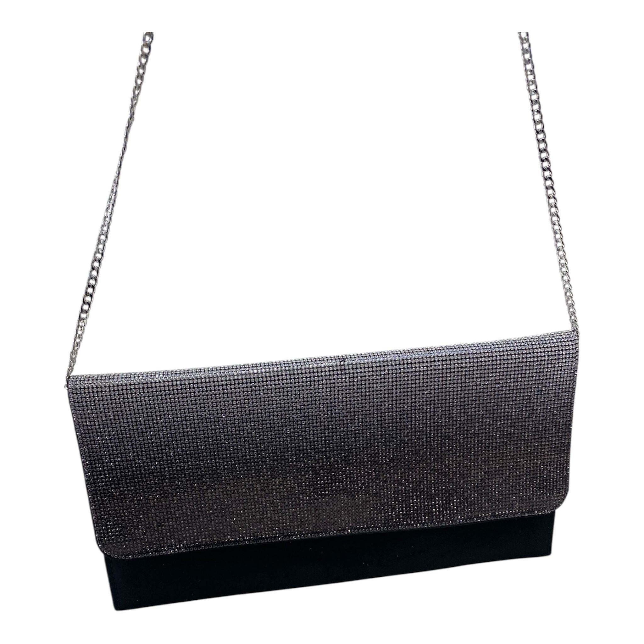 BORSA DONNA “MENBUR” Clutch 85578 0001 STRASS NERO