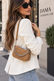 Borsa Donna “MICHAEL KORS” 35T5S1QC1Y SM POUCHETTE VXBODY PEANUT  NUDE