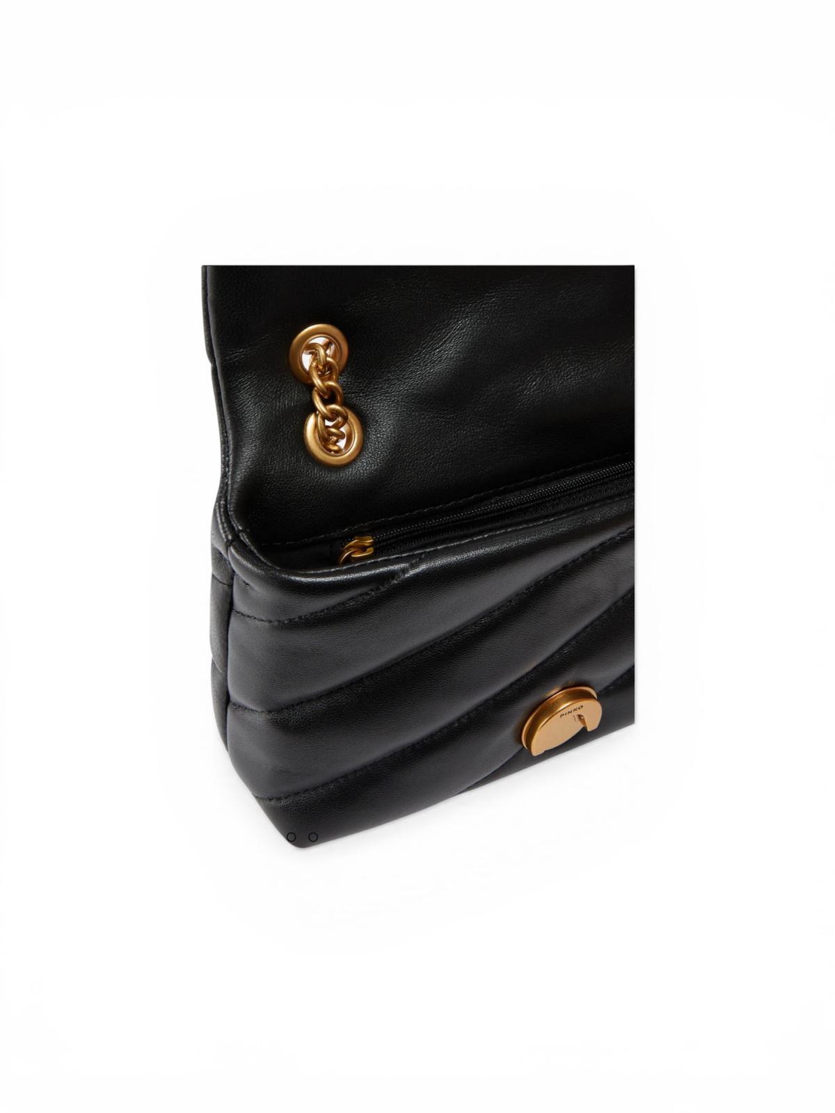 BORSA DONNA “PINKO ” LOVE PUFF BABY CL SHEEP NAPPA NERO