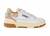 SNEAKERS DONNA “AUTRY” CLC ROLW MM23 PELLE BIANCO/BEIGE