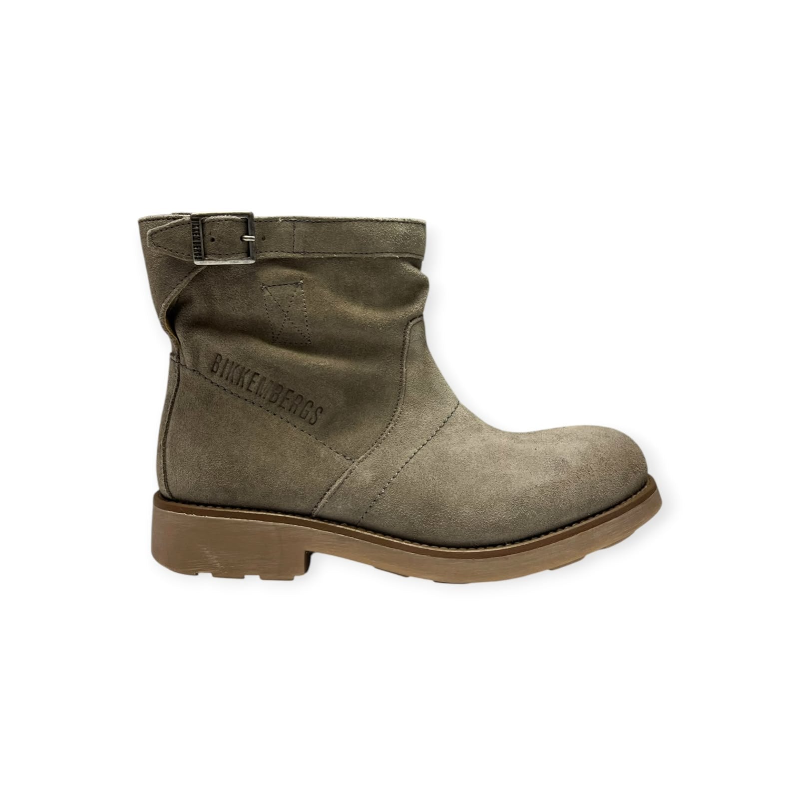 Stivaletti Donna “Bikkembergs” 22118 D Pelle Camoscio Tortora
