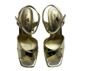 SANDALI DONNA “BRACCIALINI” BB79 PRIMAVERA ESTATE 2025 SPECCHIO  ORO