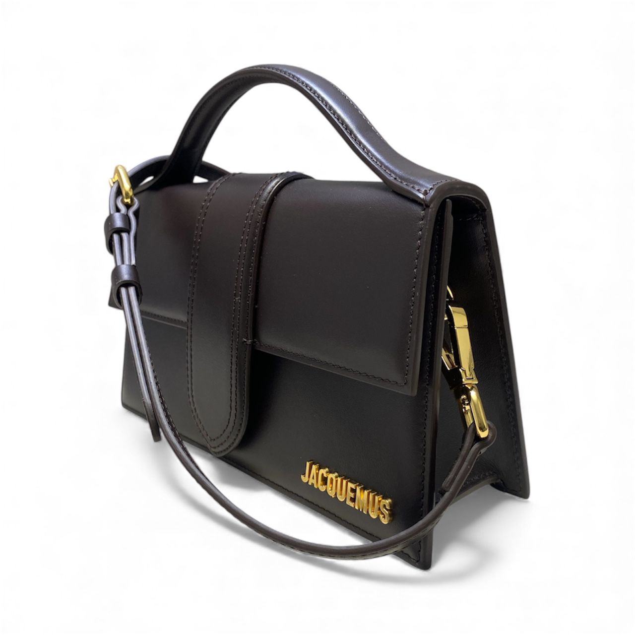 BORSA DONNA “JACQUEMUS” LE GRAND BAMBINO Marrone Scuro