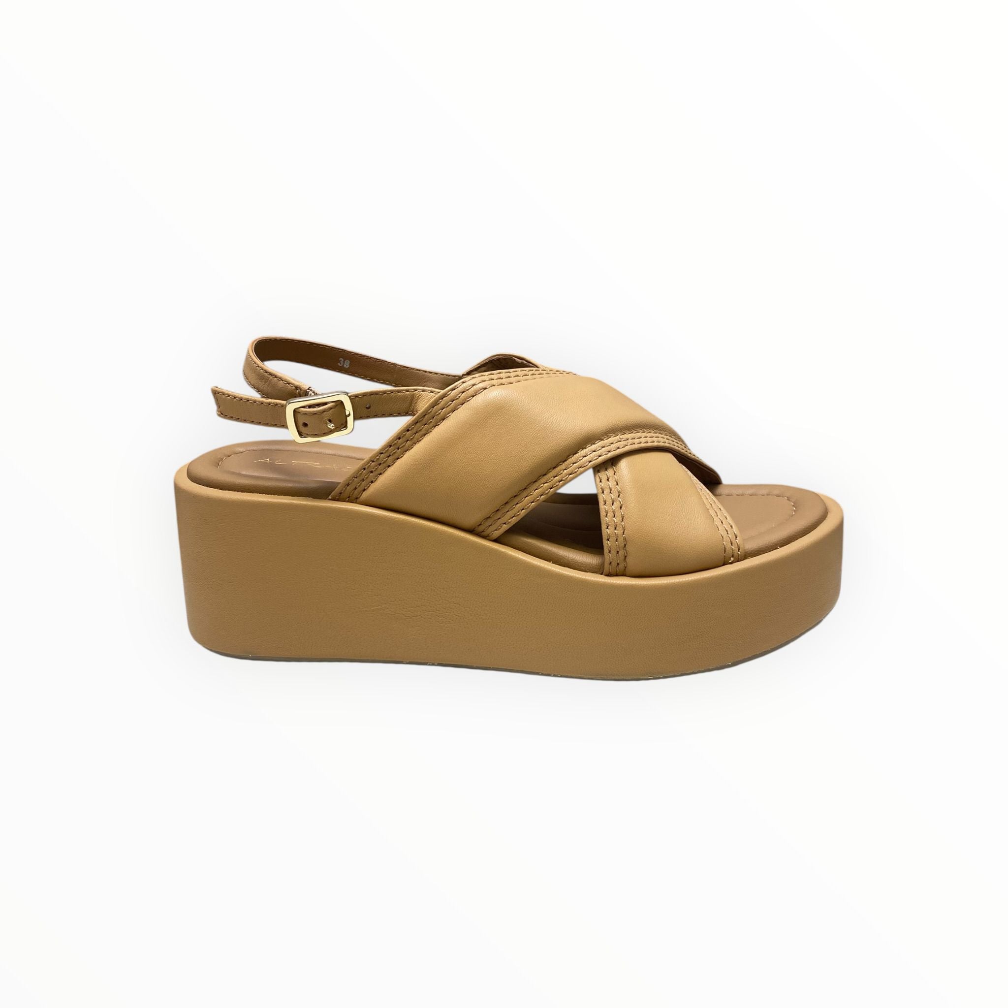 Sandali Zeppa DONNA “ALTRA OFFICINA” AO1401X Nappa Grano/Cuoio
