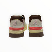 SNEAKERS DONNA “AUTRY” CLC ROLW MM35 PELLE BIANCO/ROSA