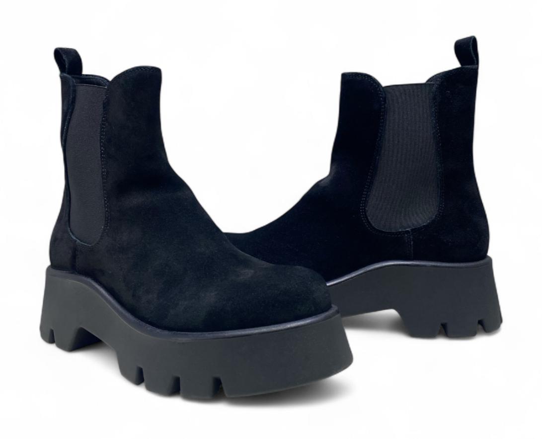 Stivaletti Beatles Donna “BRUNO PREMI” BG0402X Pelle Nero