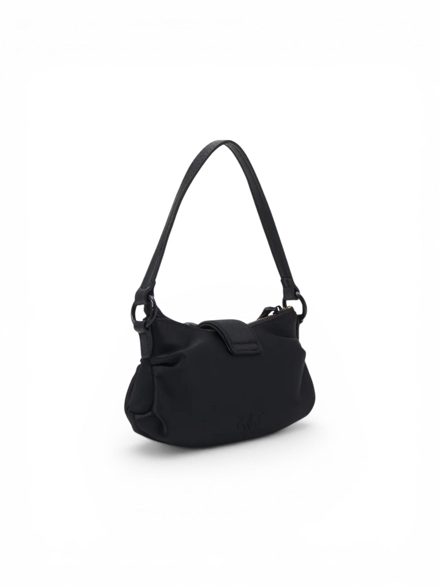 BORSA DONNA “PINKO ” JOLENE BABY SATIN + VIT NERO