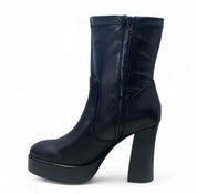 Stivaletti Donna “APEPAZZA" F3TWIGGY02/LEA TEA Elasticizzati Nero