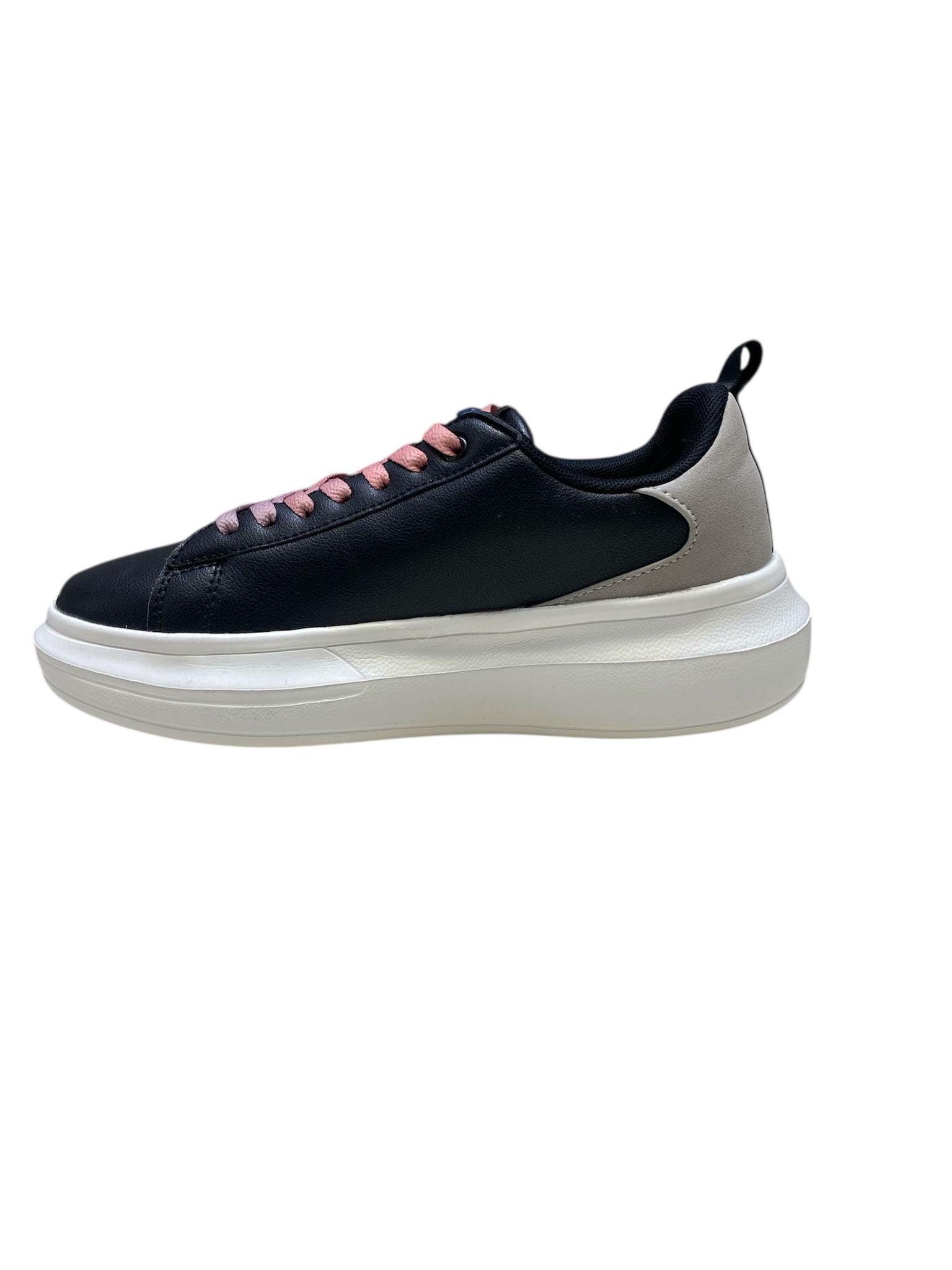 Sneakers Donna "U.S. POLO ASSN.” HELIS026-BLK-PIN04  Nero
