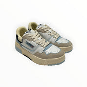 SNEAKERS DONNA “AUTRY” CLC ROLW MM29 PELLE BIANCO/CELESTE
