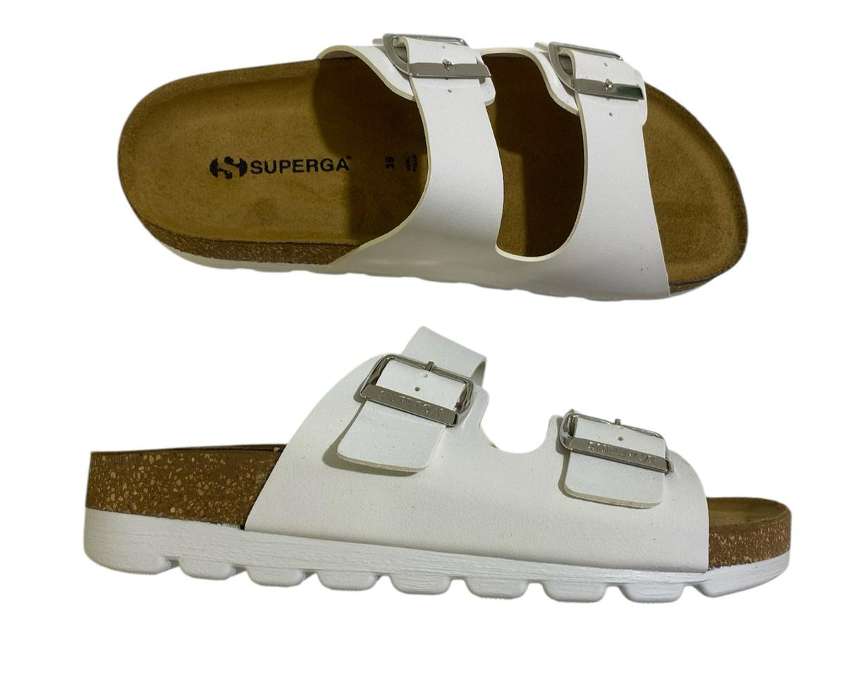 CIABATTE DONNA “SUPERGA” S31Y274/SP PRIMAVERA ESTATE 2025 BIANCO