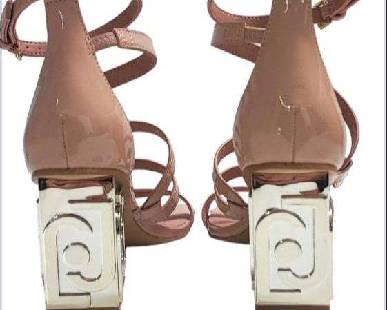 “LIU JO” SANDALI DONNA  VIOLET 01 VERNICE NUDE/BEIGE PRIMAVERA/ESTATE 2025