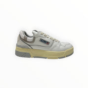 SNEAKERS “AUTRY” CLC ROLW MM28 PELLE BIANCO/GRIGIO