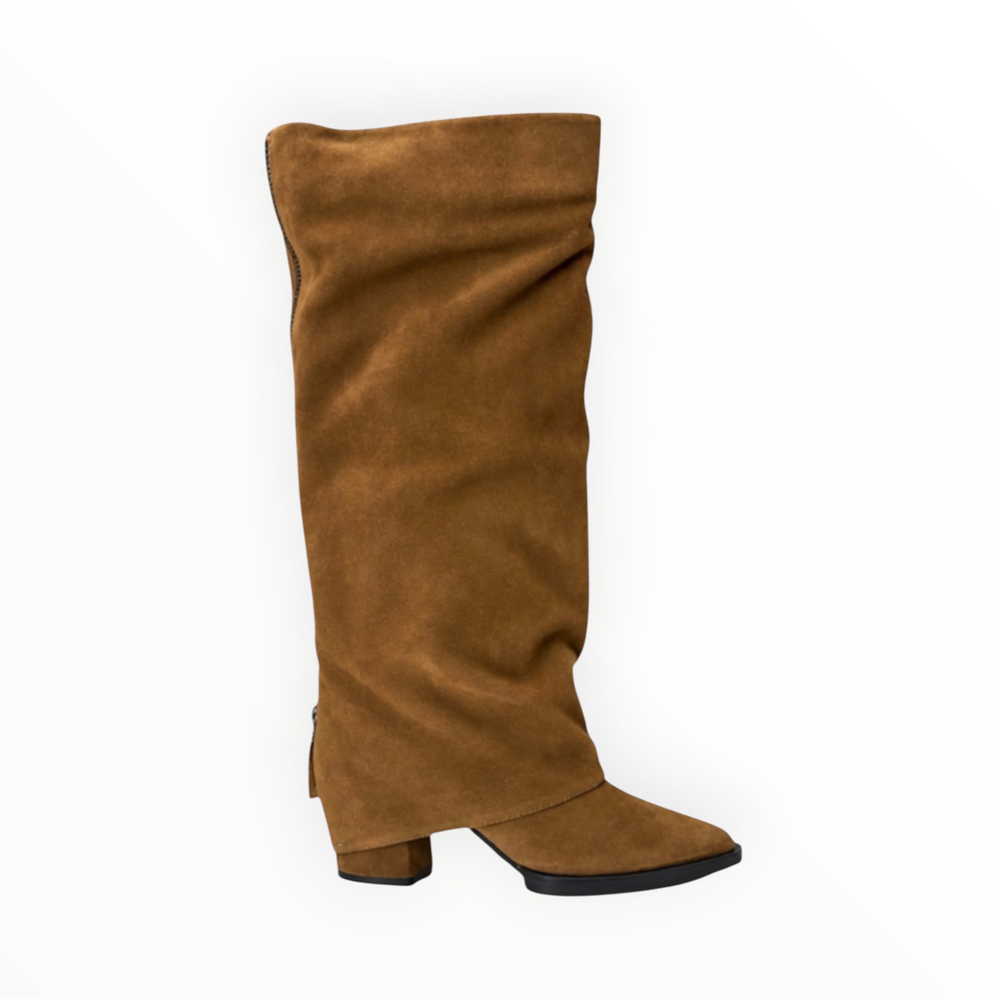 Stivali Donna “ELVIO ZAN" EC1502X Camoscio Cuoio
