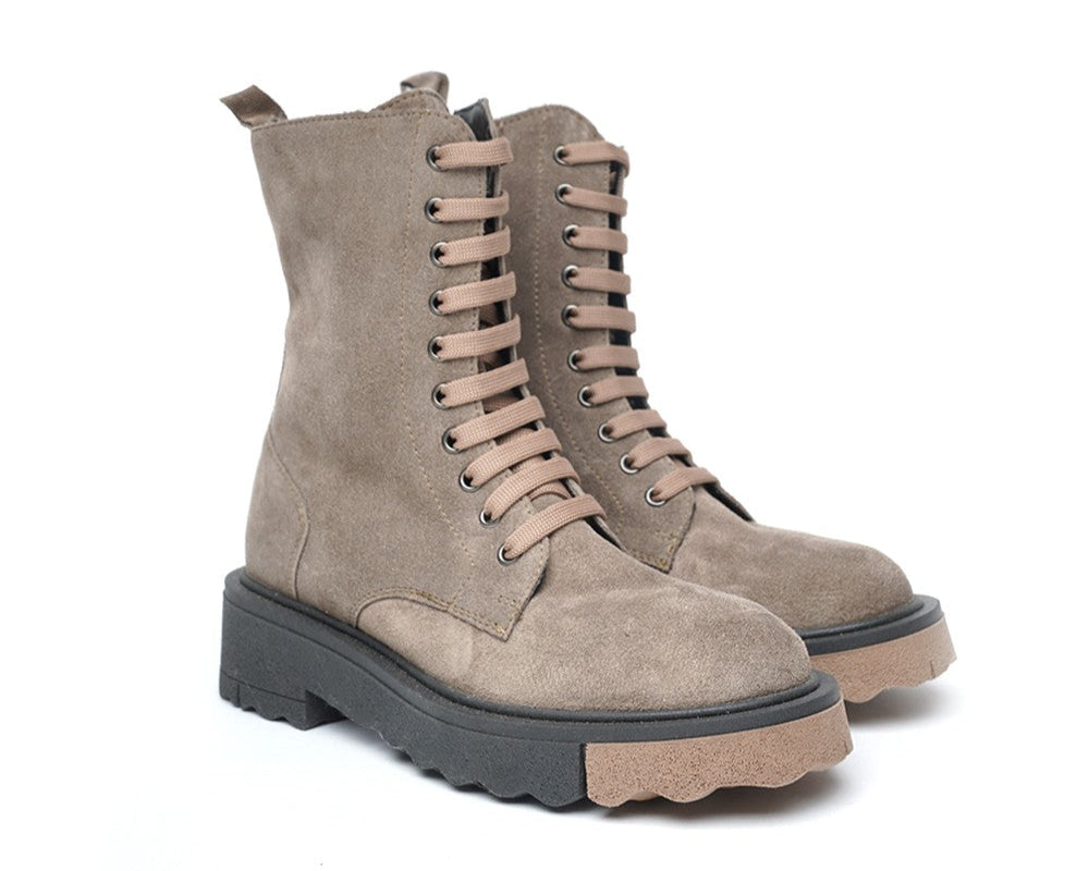 Anfibio Donna "PREGUNTA" Autunno/Inverno 2024-25 Camoscio Taupe/Nocciola