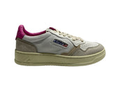 SNEAKERS DONNA “AUTRY” MEDALIST AULW CN05 BIANCO/GRIGIO/FUCSIA