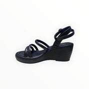 Sandali Zeppa DONNA “ADELE DEZOTTI” BH300x Nappa Nero