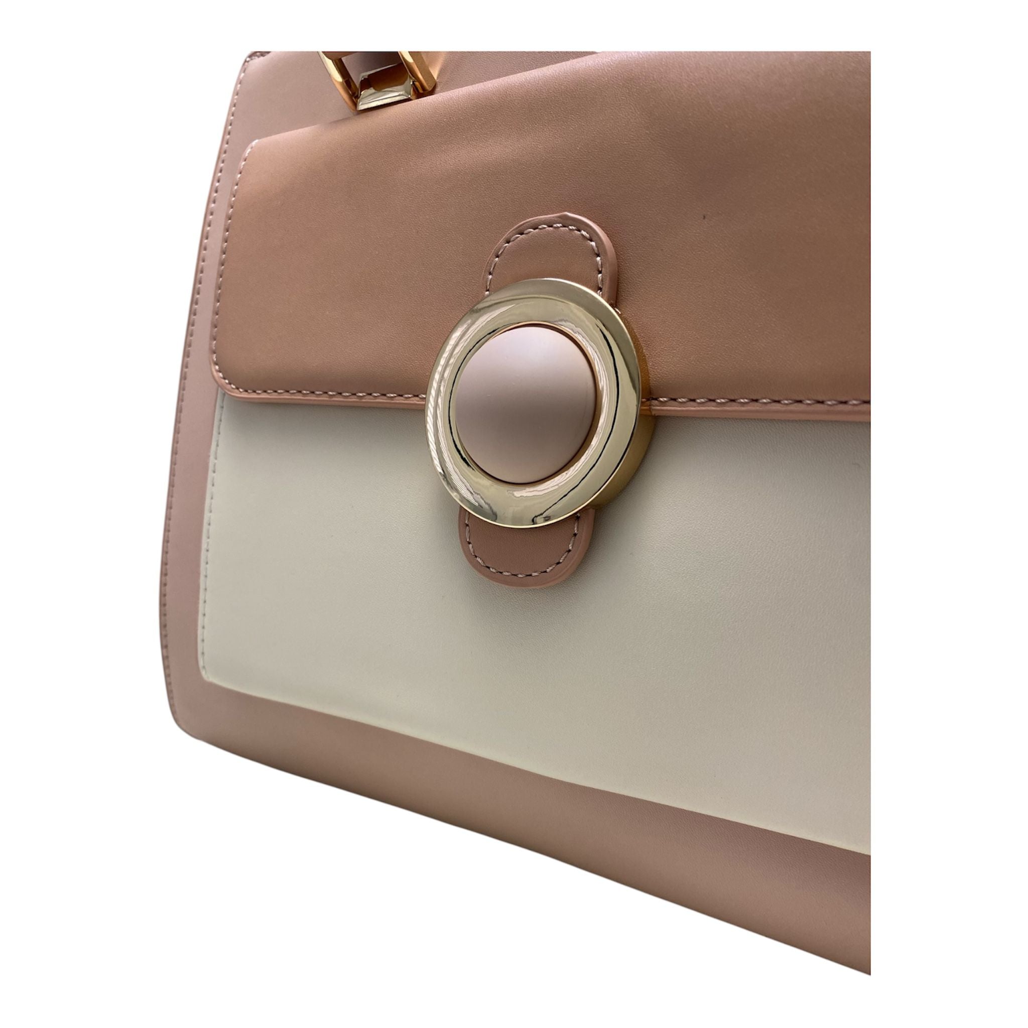 BORSA DONNA “MENBUR” 85627 0097 ROSA/AVORIO