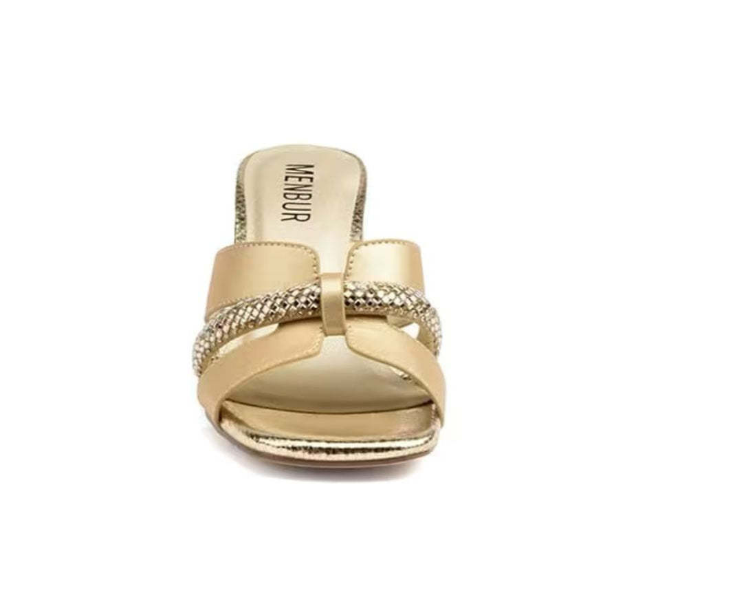 SANDALI DONNA “MENBUR” 25184 PRIMAVERA/ESTATE 2025 ORO